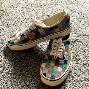 Vans patchwork low tops
